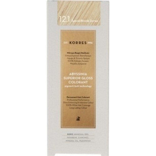 KORRES ABYSSINIA SUPERIOR GLOSS COLORANT 12,1 SPECIAL BLONDE ΣΑΝΤΡΕ  50ml