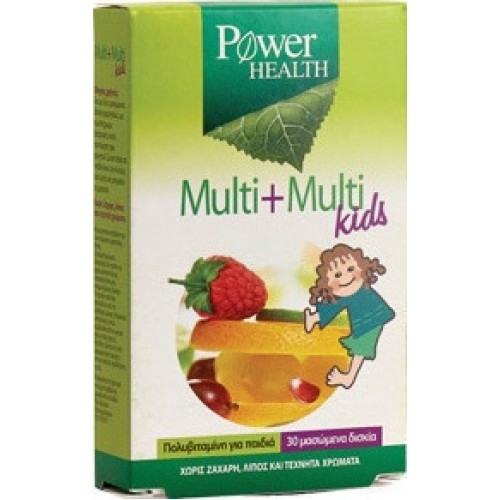 POWER HEALTH MULTI+MULTI KIDS, 30s