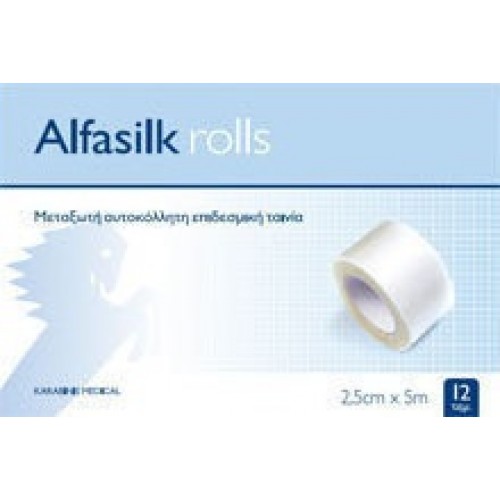 ALFASILK ROLLS 2.5cmx5m