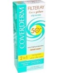 Coverderm Filteray Face Plus 2 in 1 Tinted Light Beige Oily/Acneic Skin SPF50+ 50ml