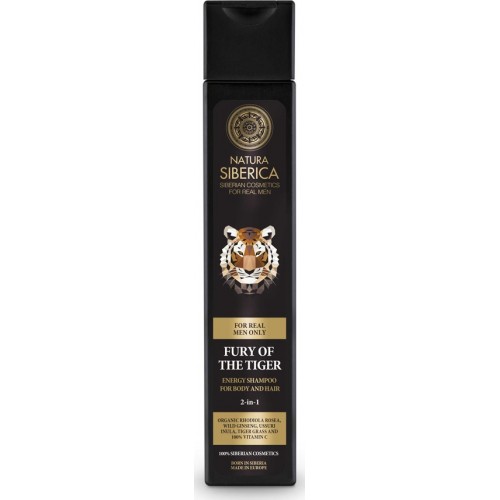 Natura Siberica Energy Shampoo for Body and Hair Fury of the Tiger 2-in-1 250ml