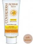 COVERDERM FILTERAY FACE SPF 40 TINTED (SOFT BROWN)