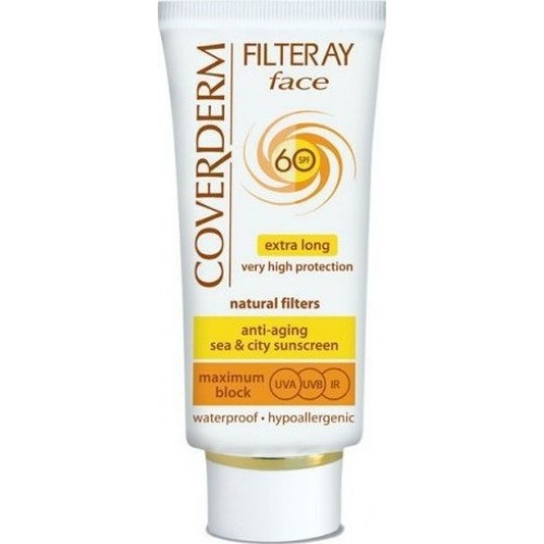 COVERDERM FILTERAY FACE SPF 60 TINTED (LIGHT BEIGE)