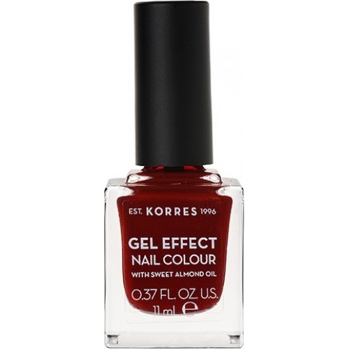Korres Gel Effect Nail Colour 59 Wine Red