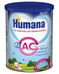 HUMAΝA AC -Γάλα για κολικούς και δυσκοιλιότητα - HUMANA