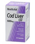 HEALTH AID COD LIVER OIL 1000MG 30CAPS