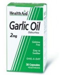 HEALTH AID GARLIC OIL 2MG 30CAPS