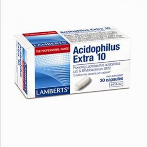 LAMBERTS DIG ACIDOPHILUS EXTRA 10 60CAPS