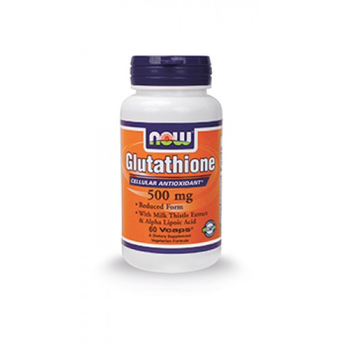NOW GLUTATHIONE 500 MG 60 VCAPS
 - NOW FOODS