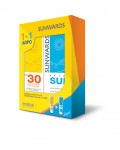 SUNWARDS SPF 30 face cream anti wrinkle 50 ml + Aftersun face free - SYNCHROLINE