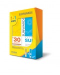 SUNWARDS SPF 30 face cream teintee 50 ml + Aftersun face free - SYNCHROLINE