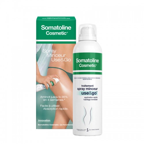 Somatoline Cosmetic Spray Αδυνατίσματος Use & Go Καινοτόμο Γαλάκτωμα σε Σπρέι για Τοπικό Αδυνάτισμα, 200ml 