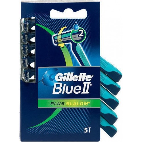 GILLETTE BLUE II PLUS SLALOM SENS. SKIN 20X5