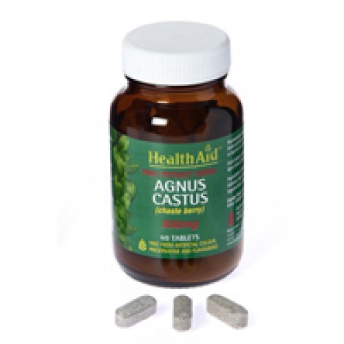 HEALTH AID AGNUS CASTUS 550MG 60TABS