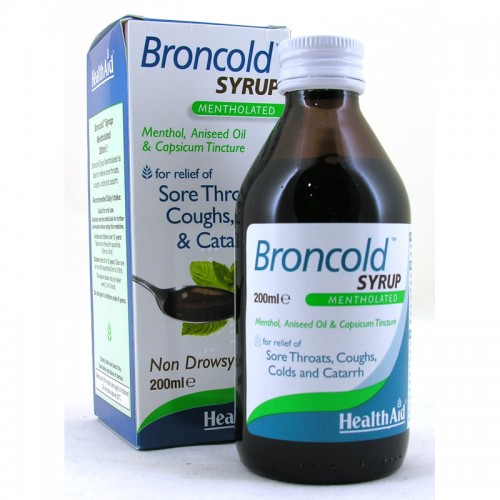 HEALTH AID BRONCOLD SYRUP 200 ML