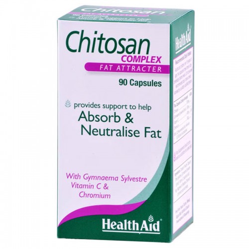 HEALTH AID CHITOSAN FAT ATTRACTORS COMPLEX 90CAPS