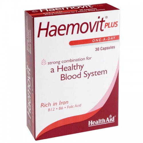 HEALTH AID HAEMOVIT PLUS 30CAPS
