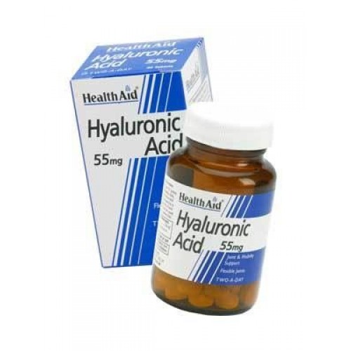 HEALTH AID HYALURONIC ACID 55 mg 30 tabs