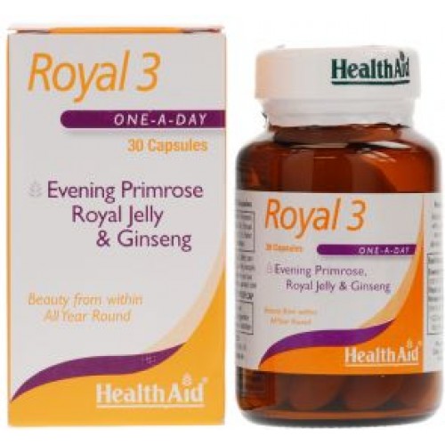 HEALTH AID ROYAL-3 ROYAL JELLY 30CAPS