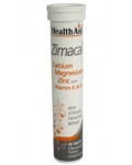 HEALTH AID ZIMACAL CITRUS CAL+MAG+ZINC 20EFF
