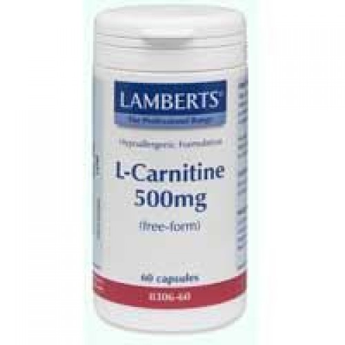 LAMBERTS AMI L-CARNITINE 500MG 60CAPS