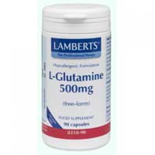 LAMBERTS AMI L-GLUTAMINE 500MG 90CAPS