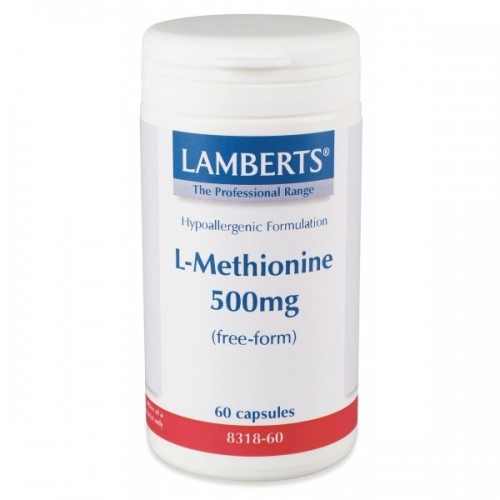 LAMBERTS AMI L-METHIONINE 500MG 60CAPS