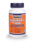 NOW ALPHASORB-C 1000 MG  60 TABS
 - NOW FOODS