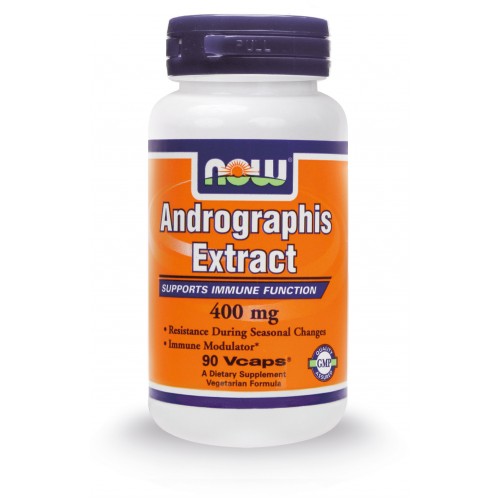 NOW ANDROGRAPHIS EXTRACT 400 MG 90 VCAPS
 - NOW FOODS