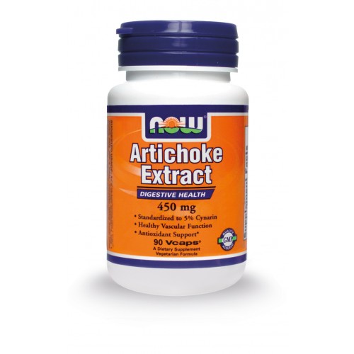 NOW ARTICHOKE EXTRACT 450MG  90 VCAPS - NOW FOODS