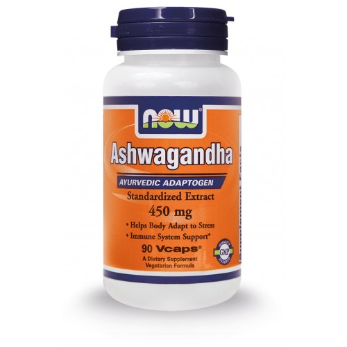 NOW ASHWAGANDHA EXTRACT 450 MG 90 VCAPS
 - NOW FOODS