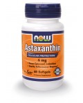 NOW ASTAXANTHIN 4 MG - VEGET.60 SOFTGELS
 - NOW FOODS