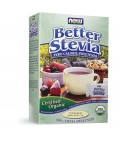 NOW BETTER STEVIA EXTRACT,ORGANIC,W/INULIN 75PC/BO - NOW FOODS
