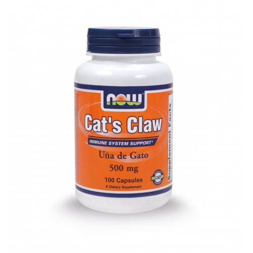 NOW CATSS CLAW 500 MG 100 CAPS
 - NOW FOODS