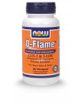 NOW D-FLAME COX-2 & 5-LOX ENZYME INHIBITOR 90 VCAP - NOW FOODS