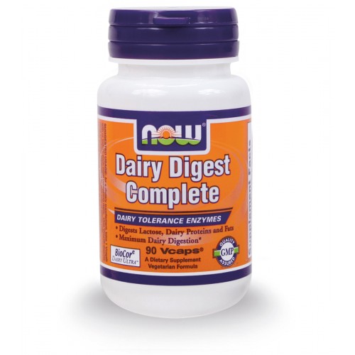 NOW DAIRY DIGEST COMPLETE  90 VCAPS - NOW FOODS