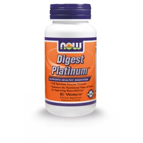 NOW DIGEST PLATINUM SUPPORT 60 VCAPS
 - NOW FOODS