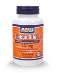 NOW GINKGO BILOBA 120 MG  50 VCAPS
 - NOW FOODS