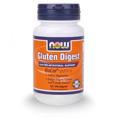 NOW GLUTEN DIGEST ENZYMES 60 VCAPS - NOW FOODS