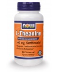 NOW L-THEANINE 100 MG - 90 VCAPS 
 - NOW FOODS