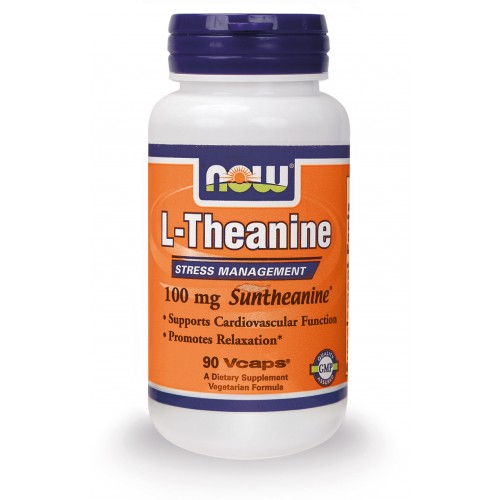 NOW L-THEANINE 100 MG - 90 VCAPS 
 - NOW FOODS