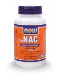 NOW NAC 600 MG 100 VCAPS
 - NOW FOODS