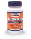 NOW NATTOKINASE 100 MG - 60 VCAPS
 - NOW FOODS