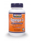 NOW OMEGA-3 1000 MG - 100 SOFTGELS
 - NOW FOODS