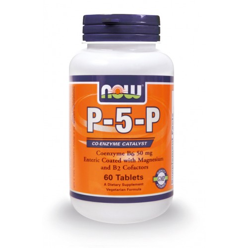 NOW P-5-P 50MG 60 TABS
 - NOW FOODS
