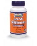 NOW REI-SHI MUSHROOMS 270 MG 100 CAPS
 - NOW FOODS
