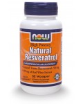 NOW RESVERATROL NATURAL  60 VCAPS
 - NOW FOODS