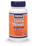 NOW SENNA LEAVES 470 MG 100 CAPS
 - NOW FOODS