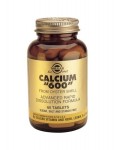 SOLGAR CALCIUM 600mg with D tabs 60s