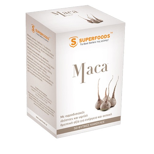 SUPERFOODS MACA EUBIAS 300MG 50 CAPS